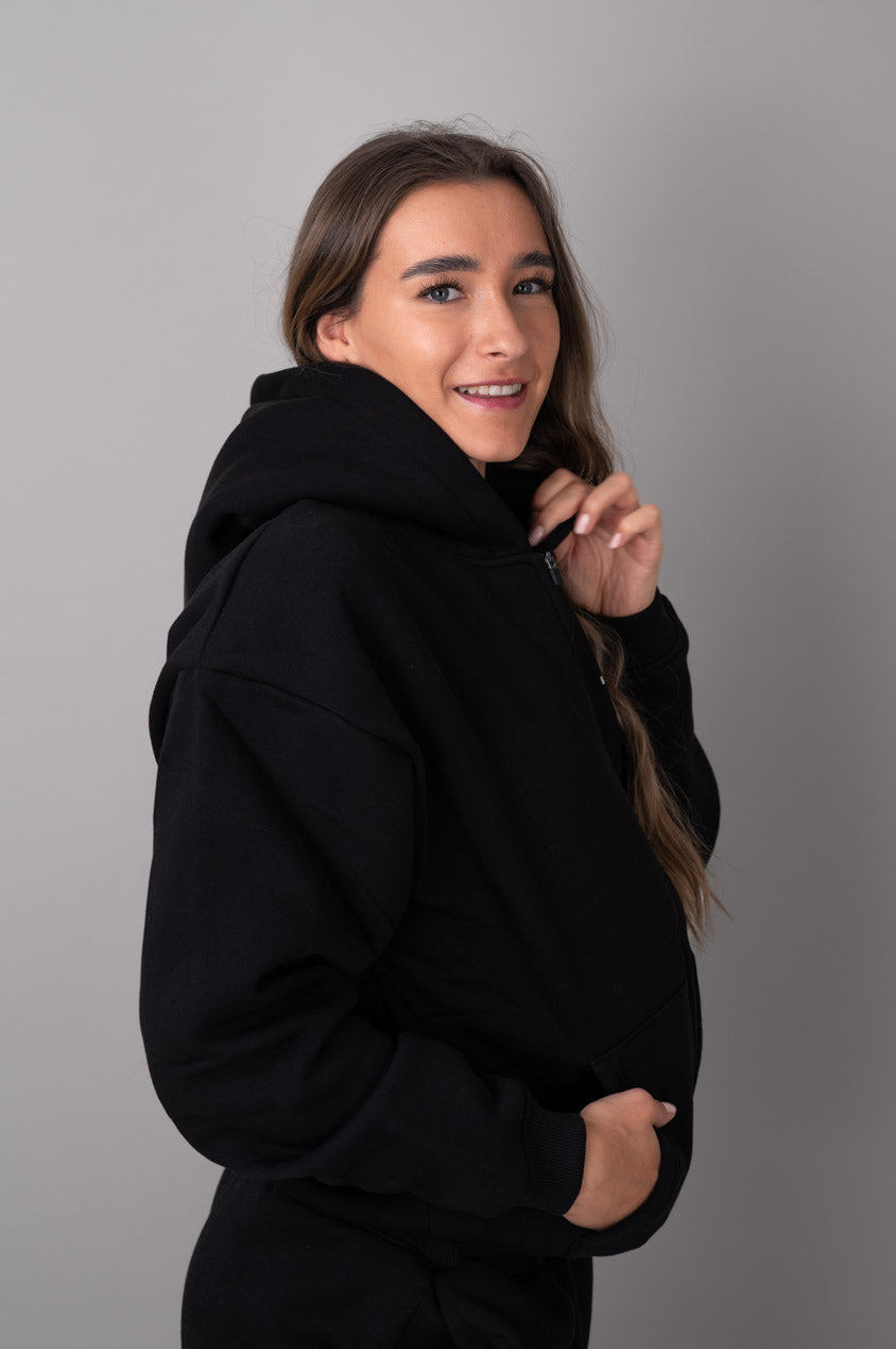 EASE Zip Hoodie Crn