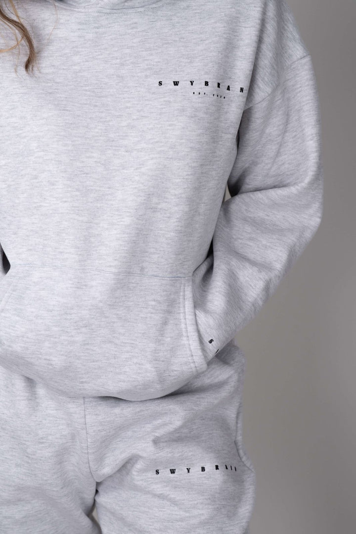 Ease hoodie grey with joggers-details