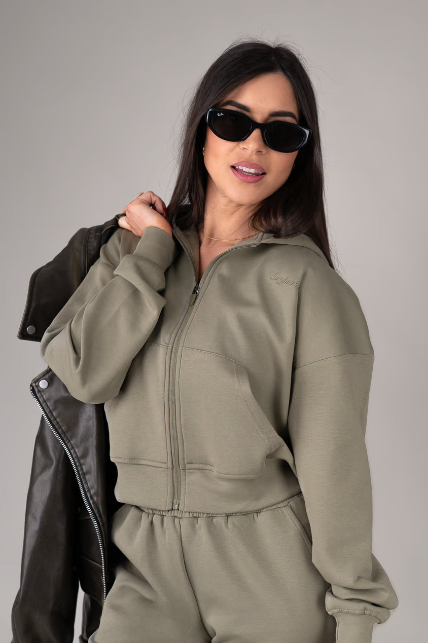 Mikina Effort 2.0 s kapucňou na zips
