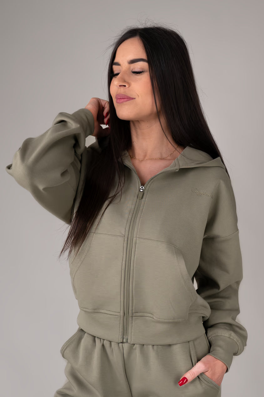 Mikina Effort 2.0 s kapucňou na zips