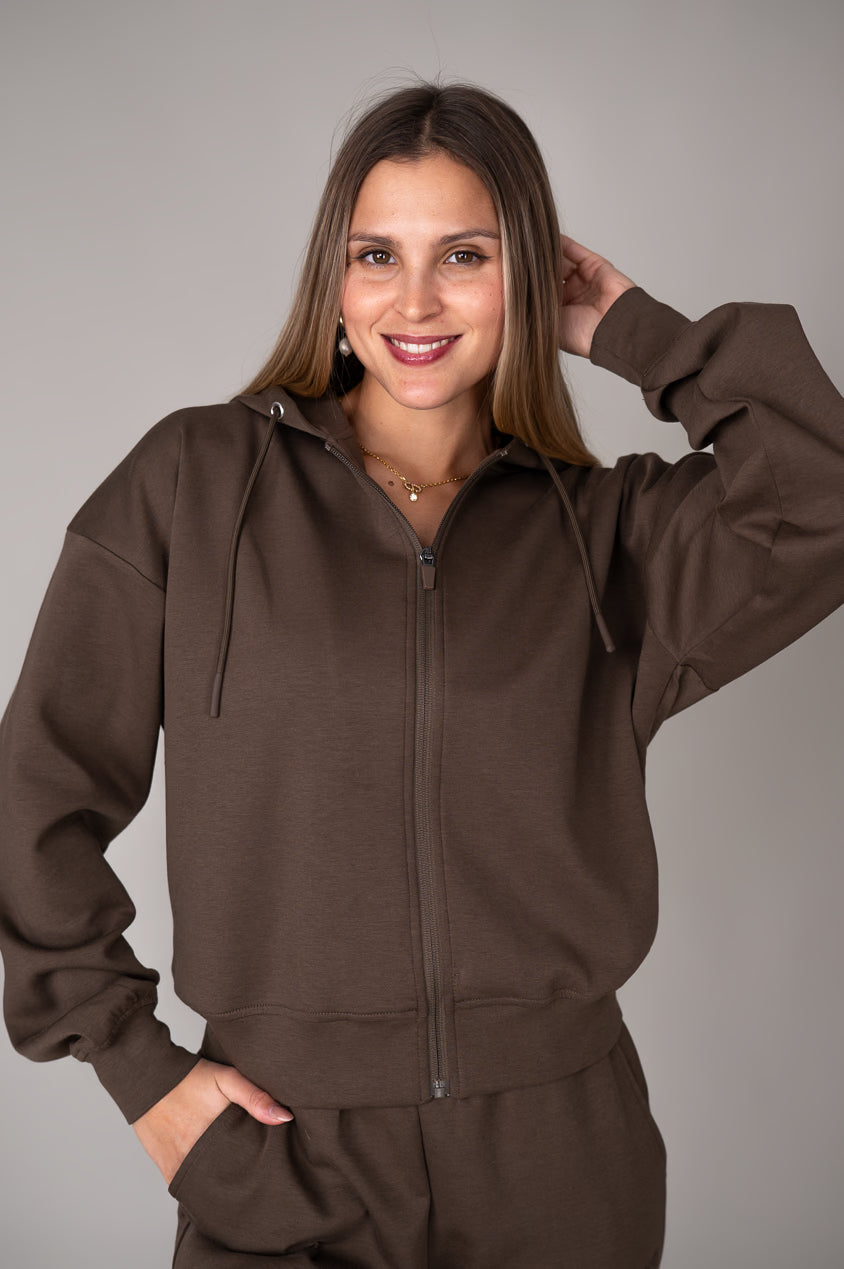 Effort Duži Zip Hoodie