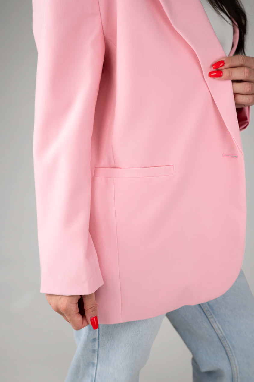 Oversized Blazer Pink