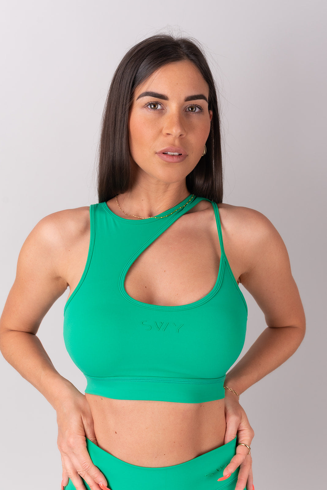 Sleek Cut-Out Bra combined