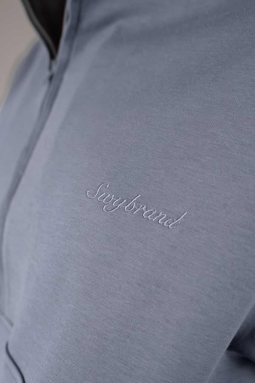Effort 2.0 mikina na polovičný zips, Chalk Blue