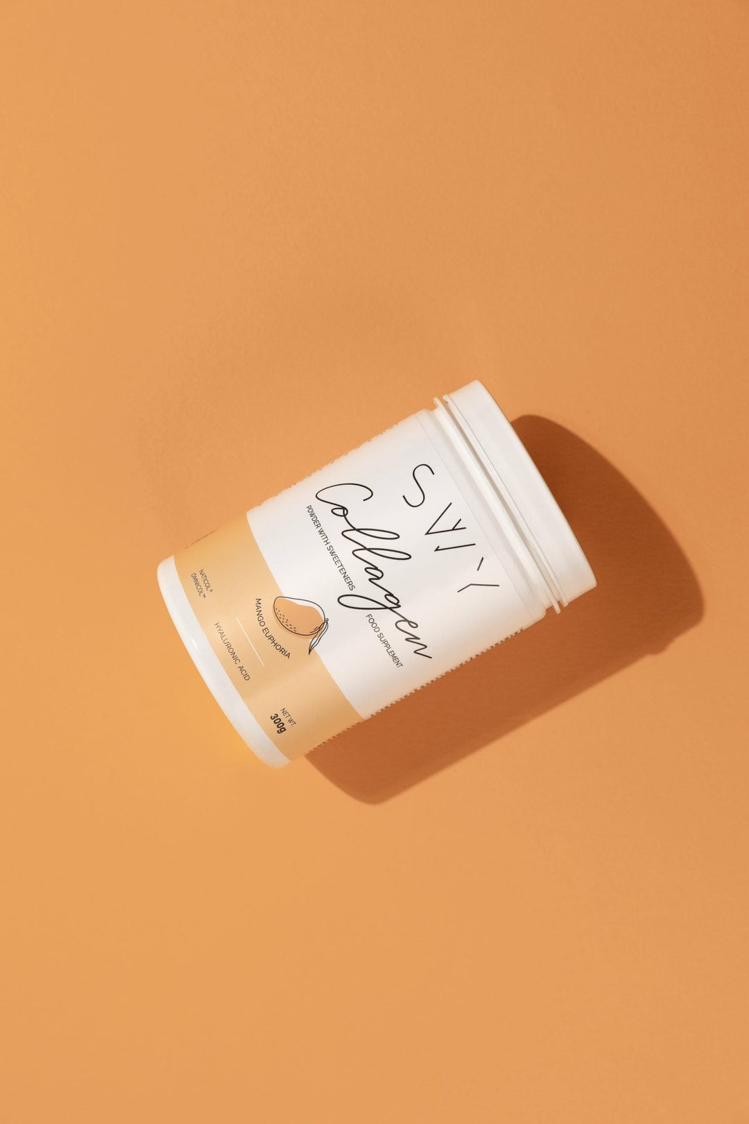 Swybrand Hydrolyzed collagen Mango made in EU with high-quality material and divine taste