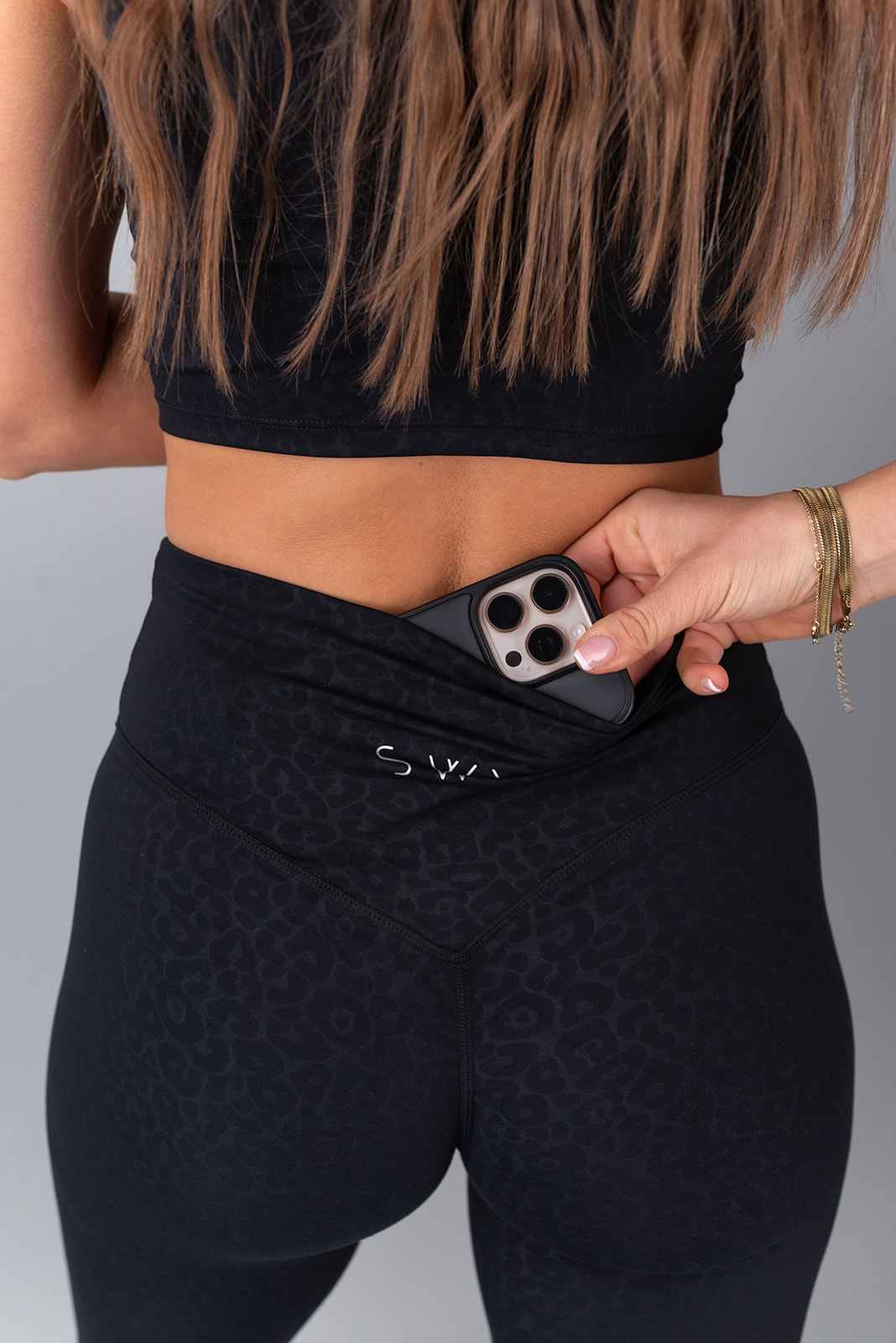 Leopard Hidden Scrunch Leggings