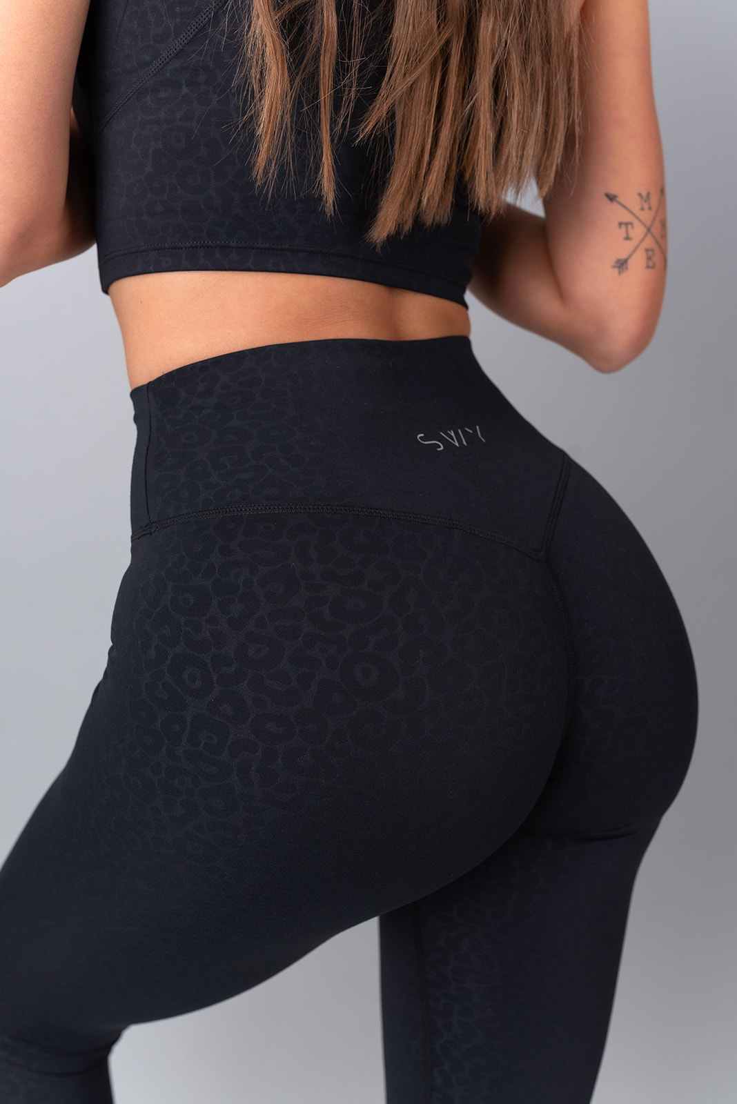 Leopard Hidden Scrunch Leggings